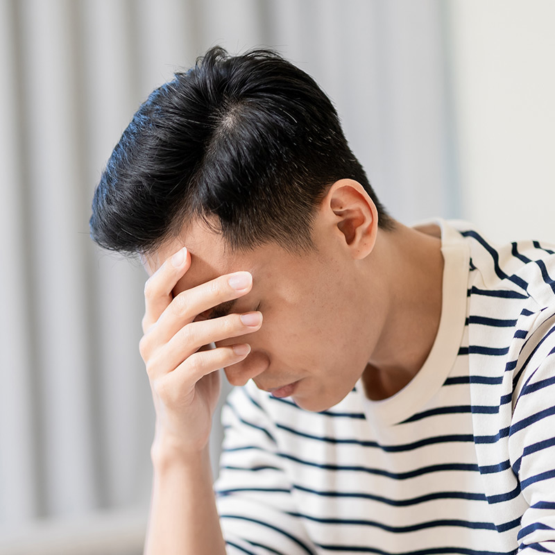 스트레스 편두통